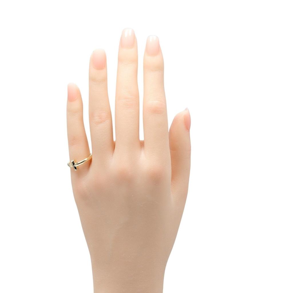 Tiffany & Co. yellow gold (18K) Band Ring (Pre-Owned)