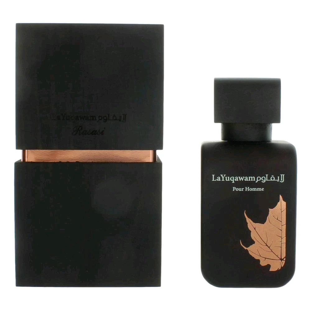 Rasasi 2pcs La Yuqawam by , 2.5 oz Eau De Parfum Spray for Men 1