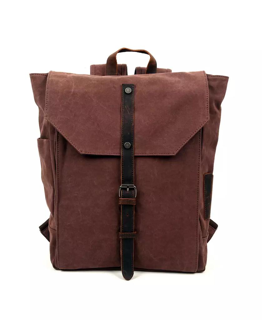 TSD BRAND Sunny Trail Canvas Backpack Handbag