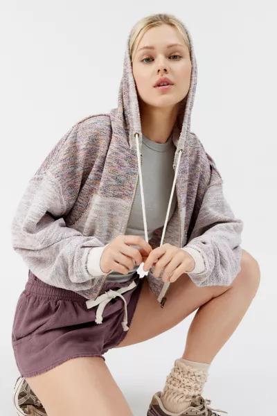 BDG BDG Leah Beach Zip-Up Hoodie Sweatshirt