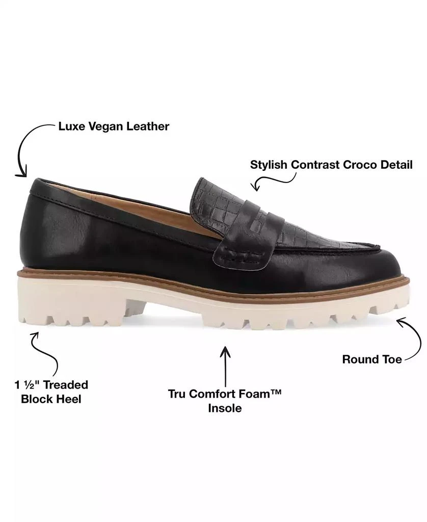 Journee Collection Women's Kenly Slip-On Loafers 6