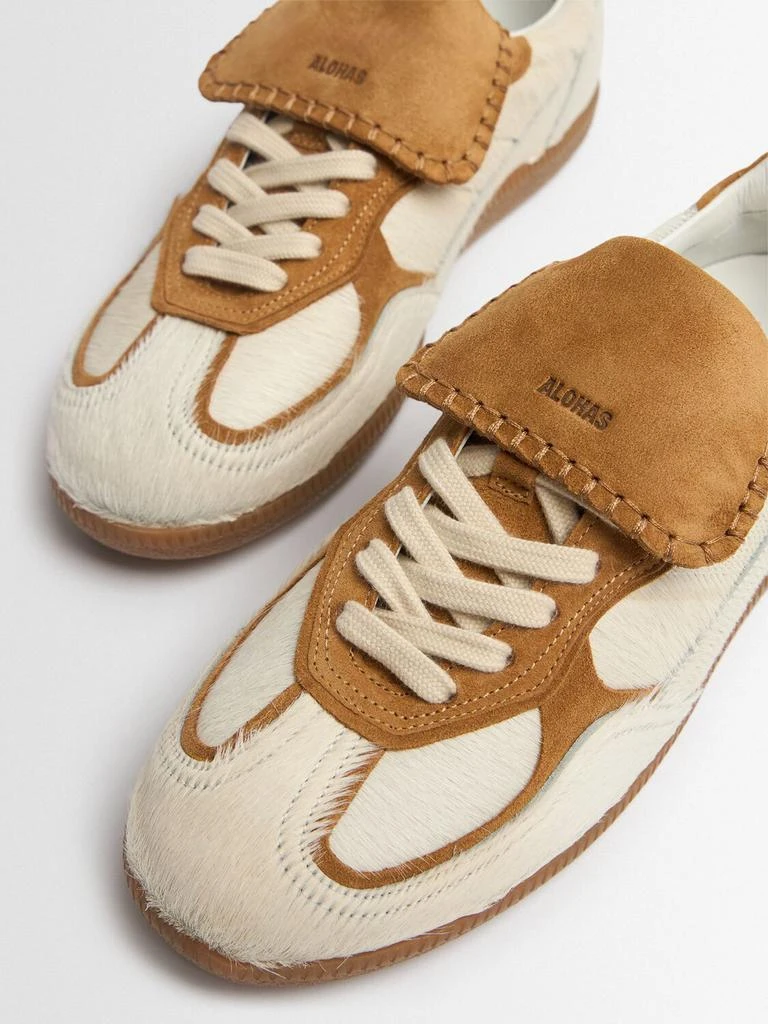 ALOHAS Club Leather Lace-up Sneakers 2
