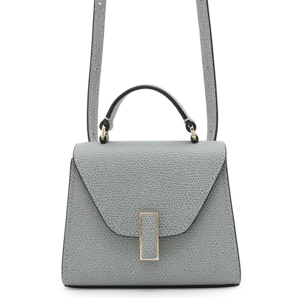 VALEXTRA Leather Handbag Shoulder Bag (Pre-Owned)