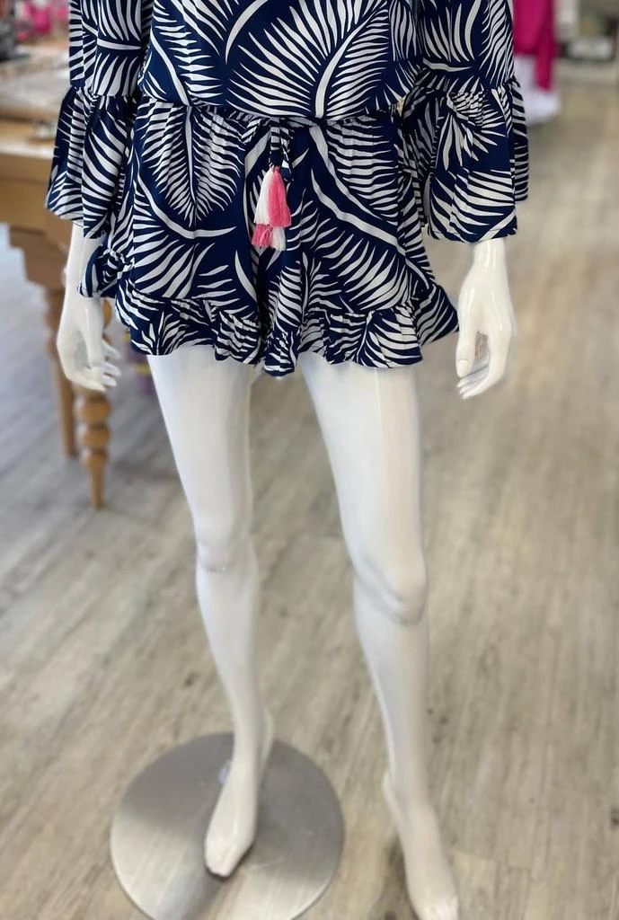 la mer luxe La Mer Luxe - Women
s Jayda Drawstring Romper