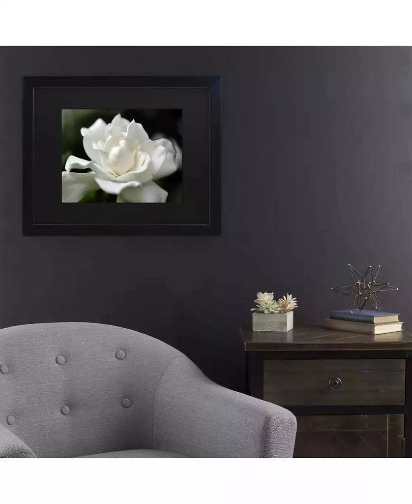 Trademark Global Kurt Shaffer Lovely Gardenia Matted Framed Art - 15" x 20" 3