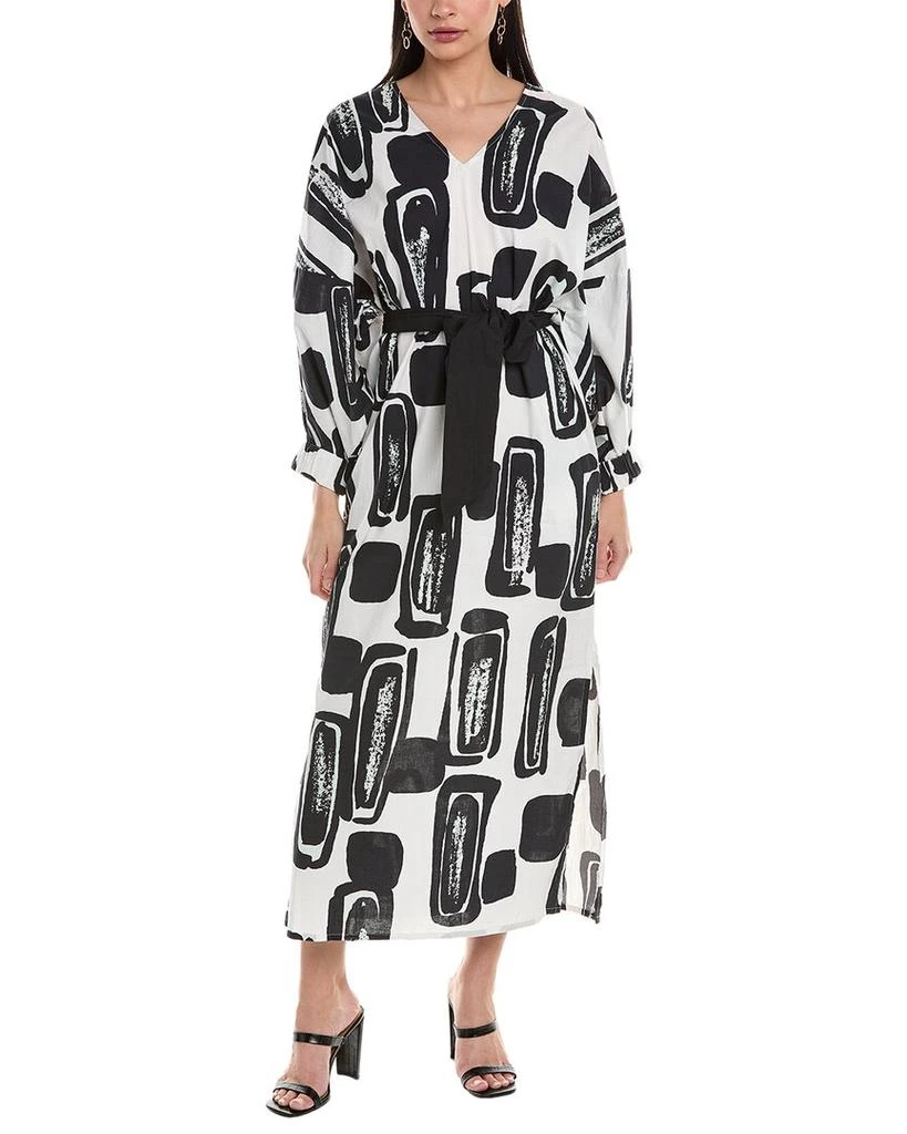 Frances Valentine Frances Valentine Rosa Caftan 1