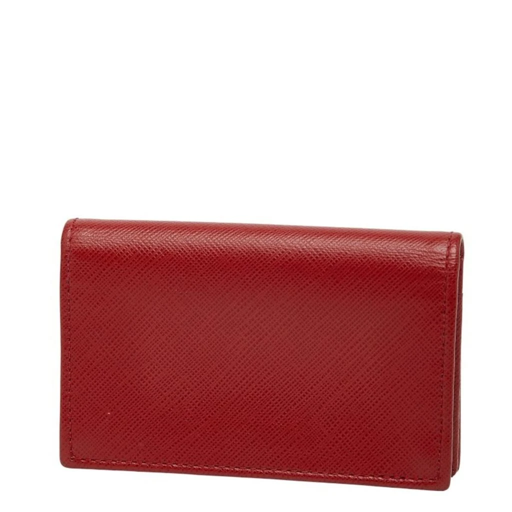 Salvatore Ferragamo Leather Card Case (Pre-Owned) 2