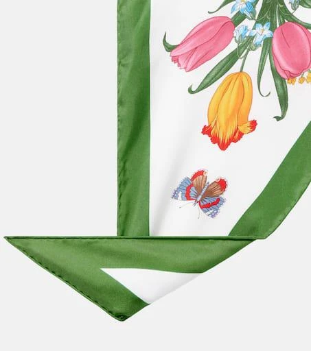 Gucci Printed silk twill scarf 5