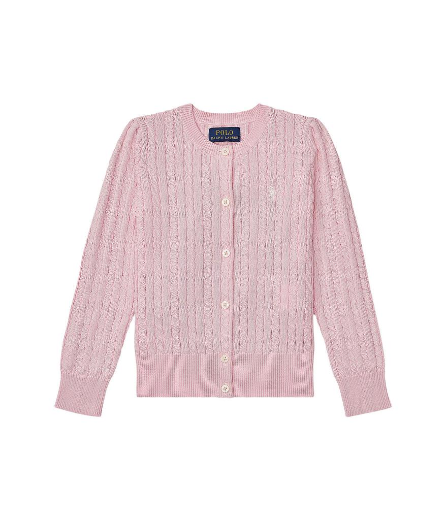 Ralph Lauren Cable Knit Cotton Cardigan (Little Kids)
