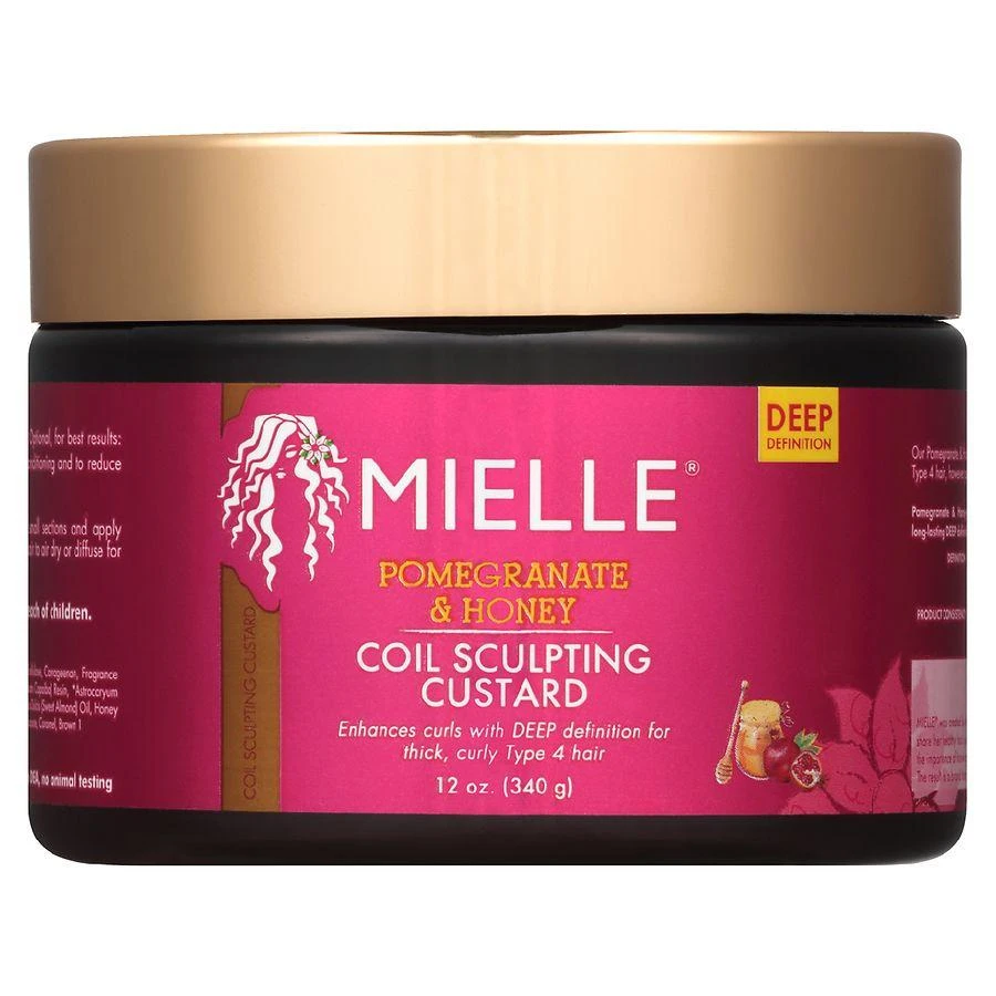 Mielle Organics Pomegranate Honey Coiling Sculpting Custard 4