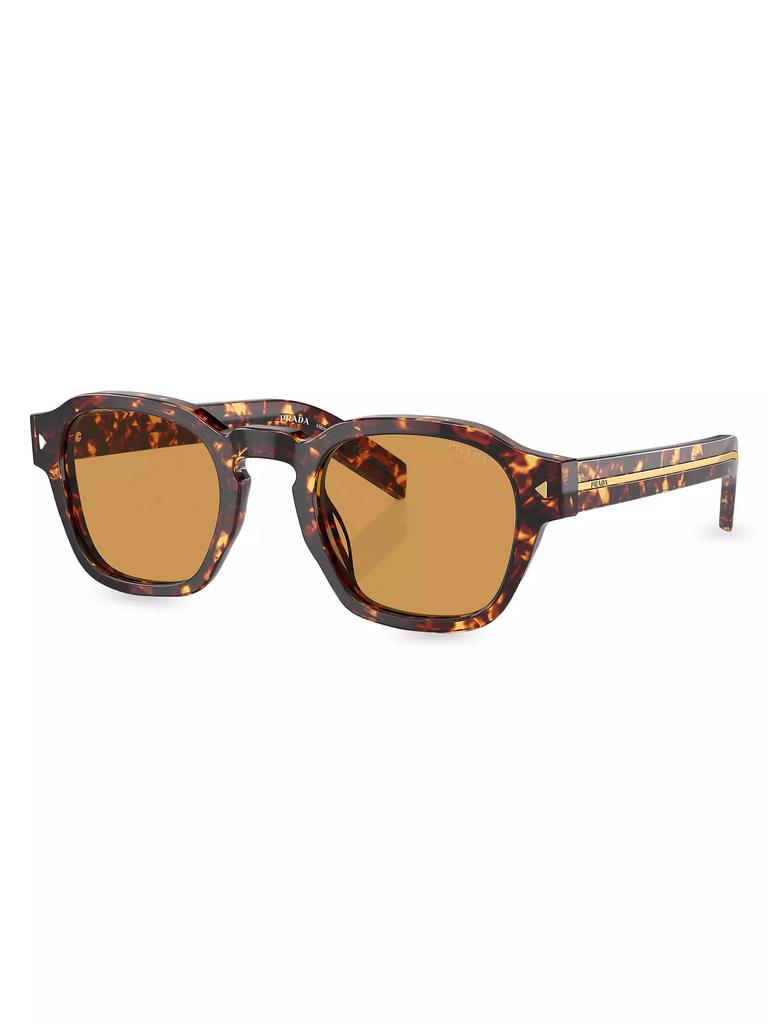 小物 PRADA Logo round sunglasses Prada Triangle Logo Round Metal Sunglasses | Neiman Marcus