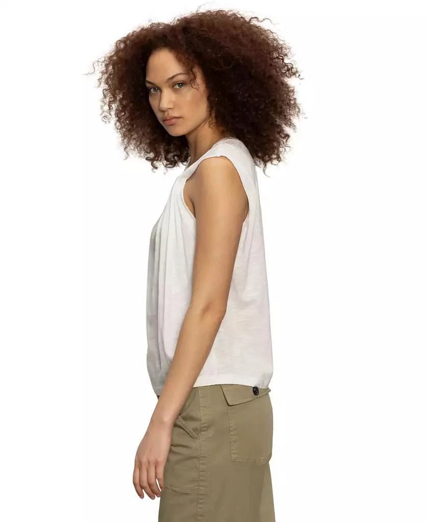 Sanctuary Women's So Twisted Asymmetric Muscle T-Shirt 3