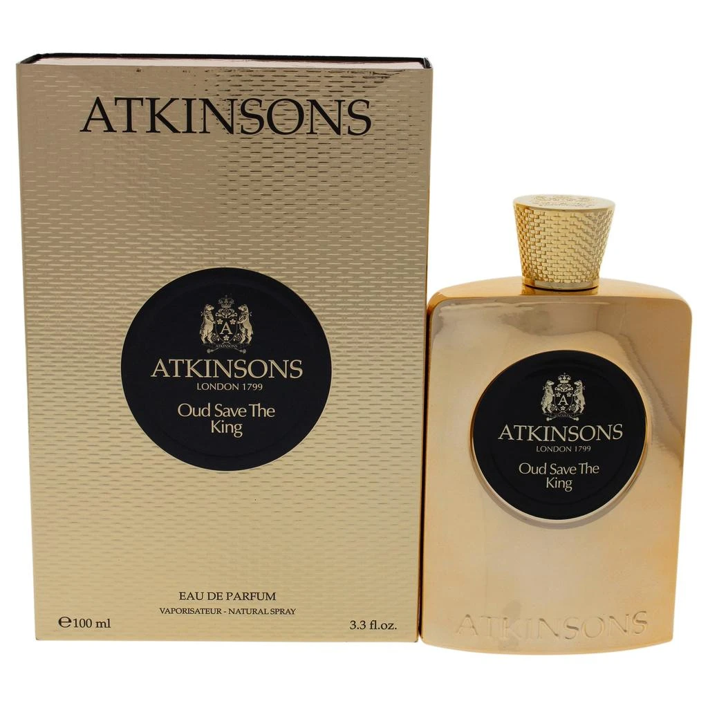 Atkinsons Oud Save The King by  for Men - 3.3 oz EDP Spray 1