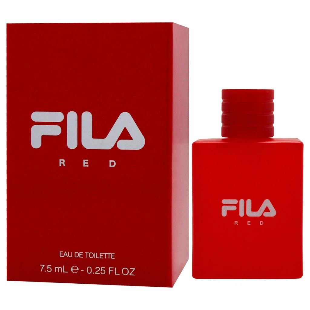 Fila Red by  for Men - 7.5 ml EDT Spray (Mini) 3