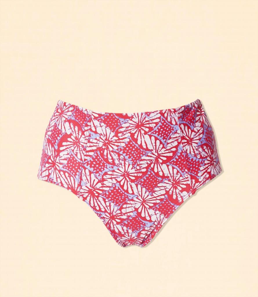 XIRENA Serena Bikini Bottom In Ruby Petal