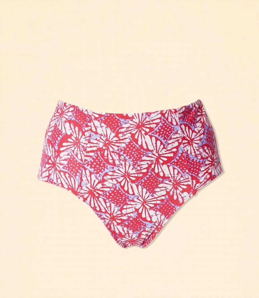 XIRENA Serena Bikini Bottom In Ruby Petal 2