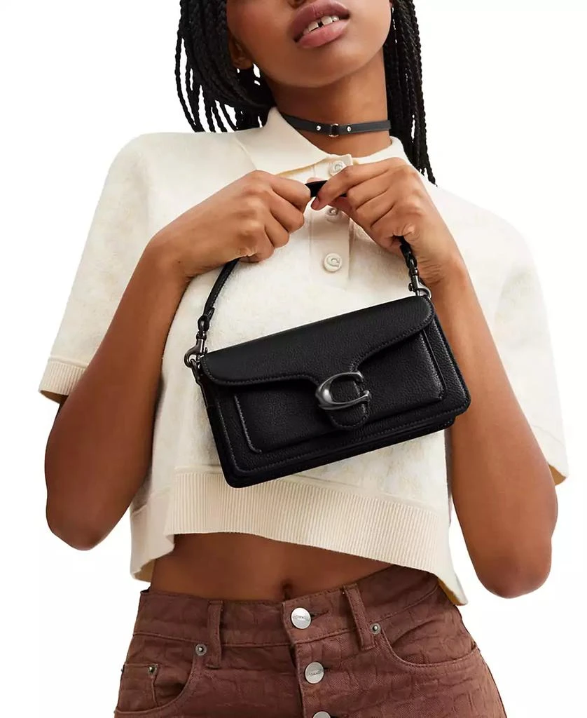 Coach Tabby 20 Polished Pebble Leather Mini Shoulder Bag 4