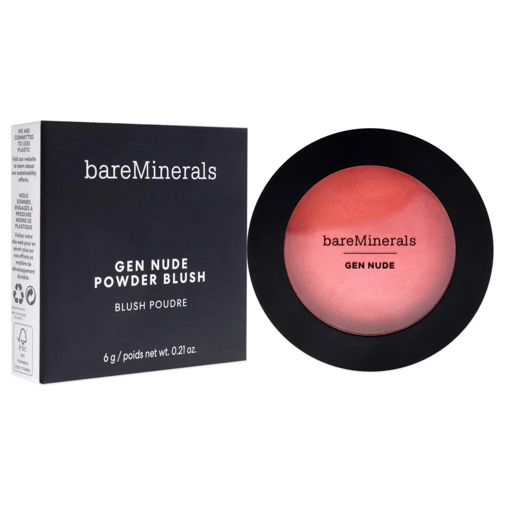 BareMinerals Gen Nude Powder Blush - Peachy Keen by  for Women - 0.21 oz Blush 3