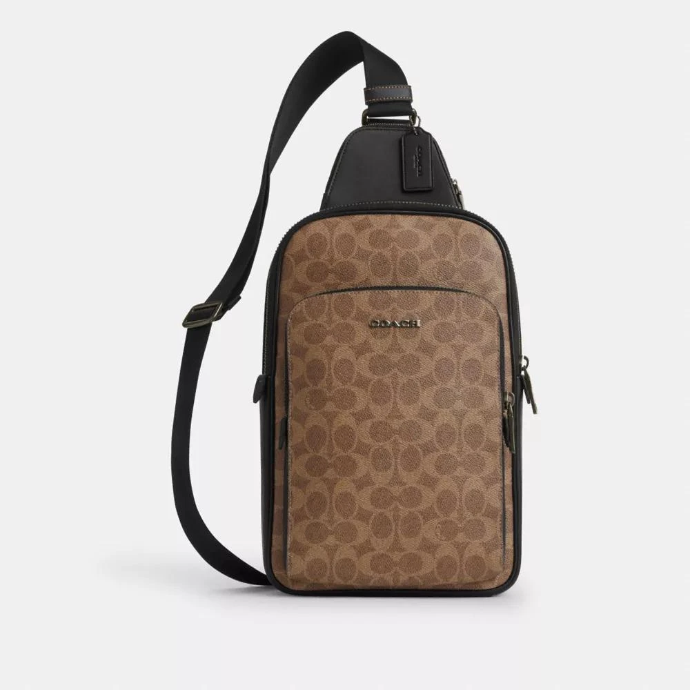 Coach Ethan Pack In Signature Canvas 1