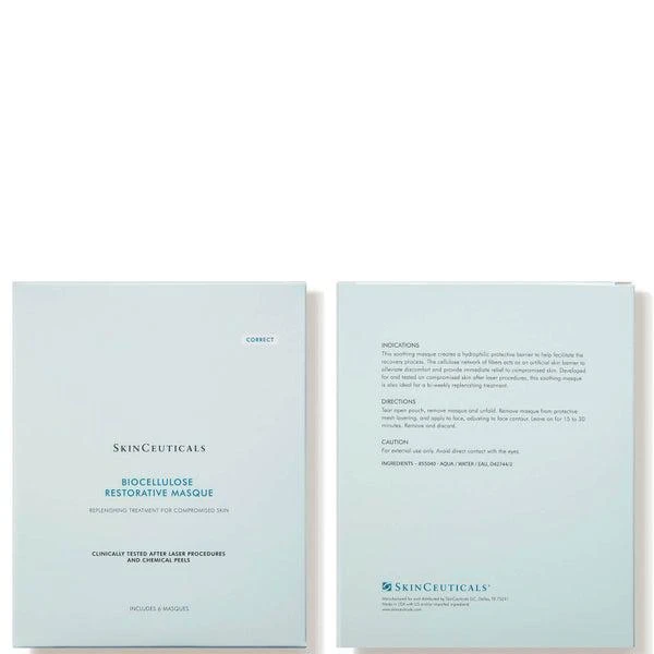 SkinCeuticals SkinCeuticals Biocellulose Restorative Sheet Mask (6 Pack) 4