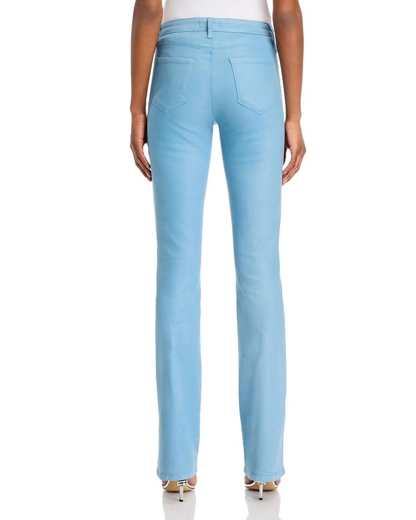 L'Agence Selma High Rise Sleek Baby Bootcut Jeans in Blue Mist 3
