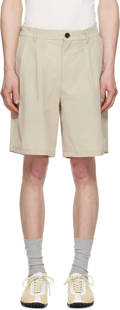 Norse Projects Beige Benn Travel Light Shorts 1