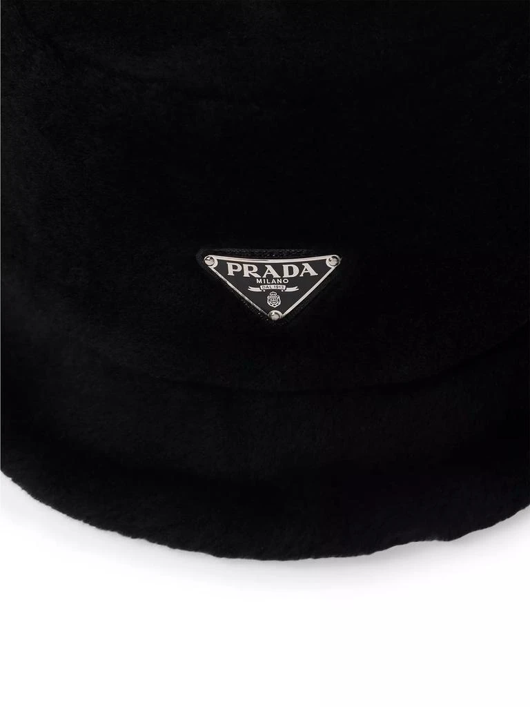 Prada Shearling Bucket Hat 3