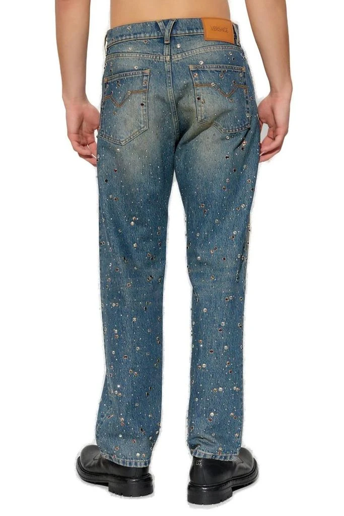 Versace Versace Embellished Denim Jeans 3
