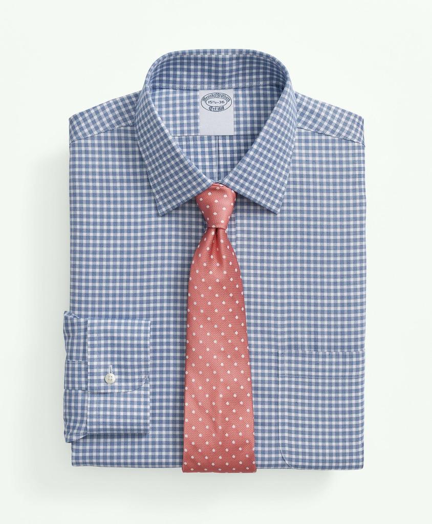 Brooks Brothers Brooks Brothers Explorer Collection Non-Iron Twill Ainsley Collar, Gingham Dress Shirt