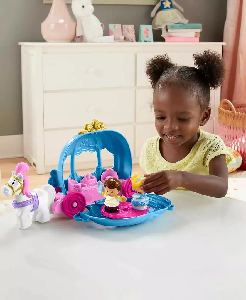 Fisher Price Disney Princess Cinderella's Dancing Carriage by Little People Set 8