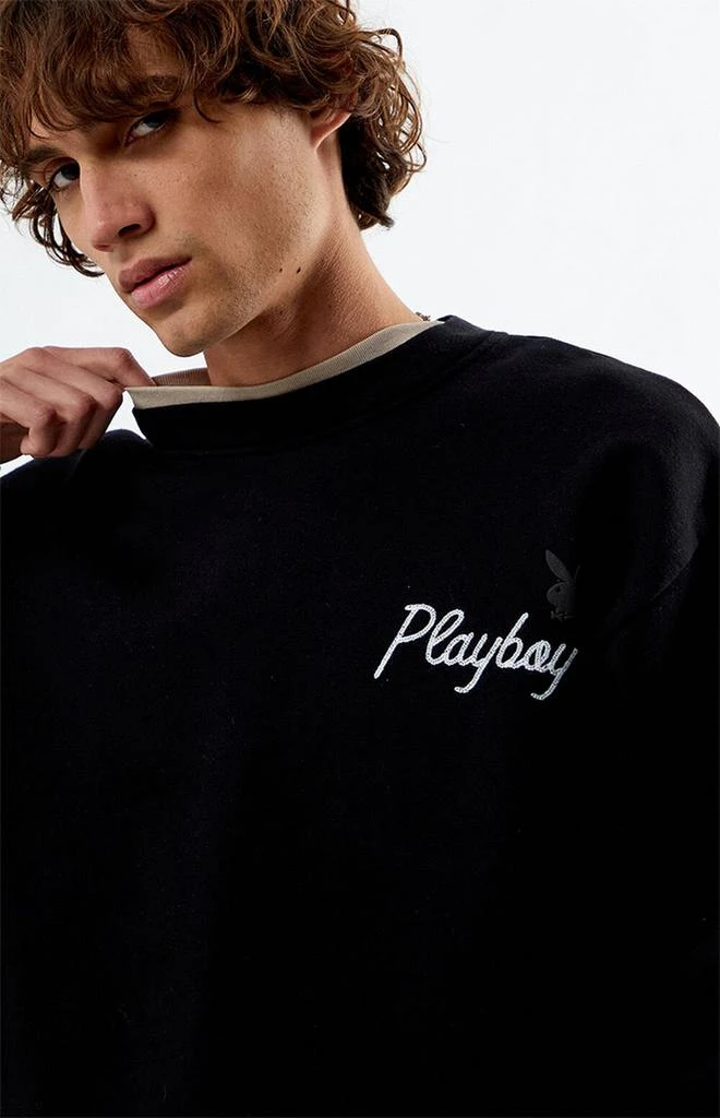Playboy By PacSun Timeless Crew Neck Sweatshirt 2