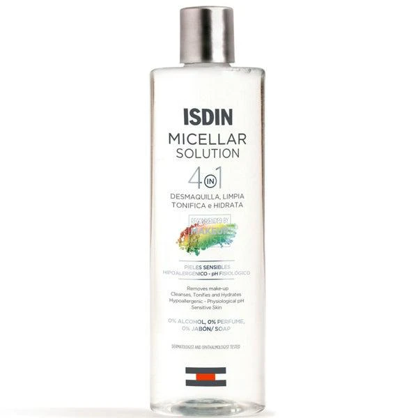 ISDIN ISDIN Micellar Solution 4-in-1 Makeup Remover Micellar Cleansing Water 13.5 oz 1