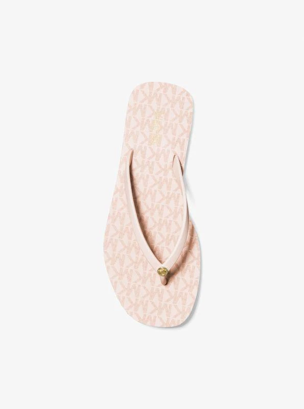Michael Kors Jinx Logo Flip Flop 3