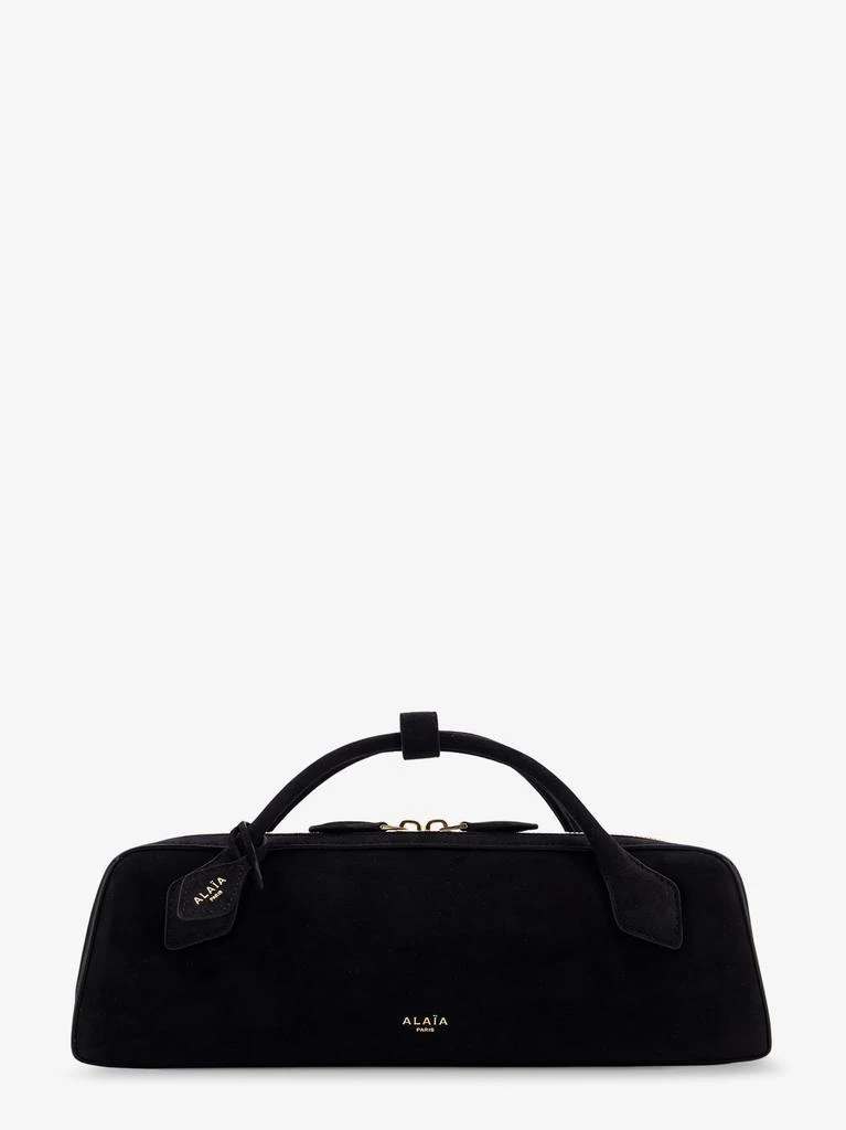 Alaia Teckel Clutch suede handbag 1