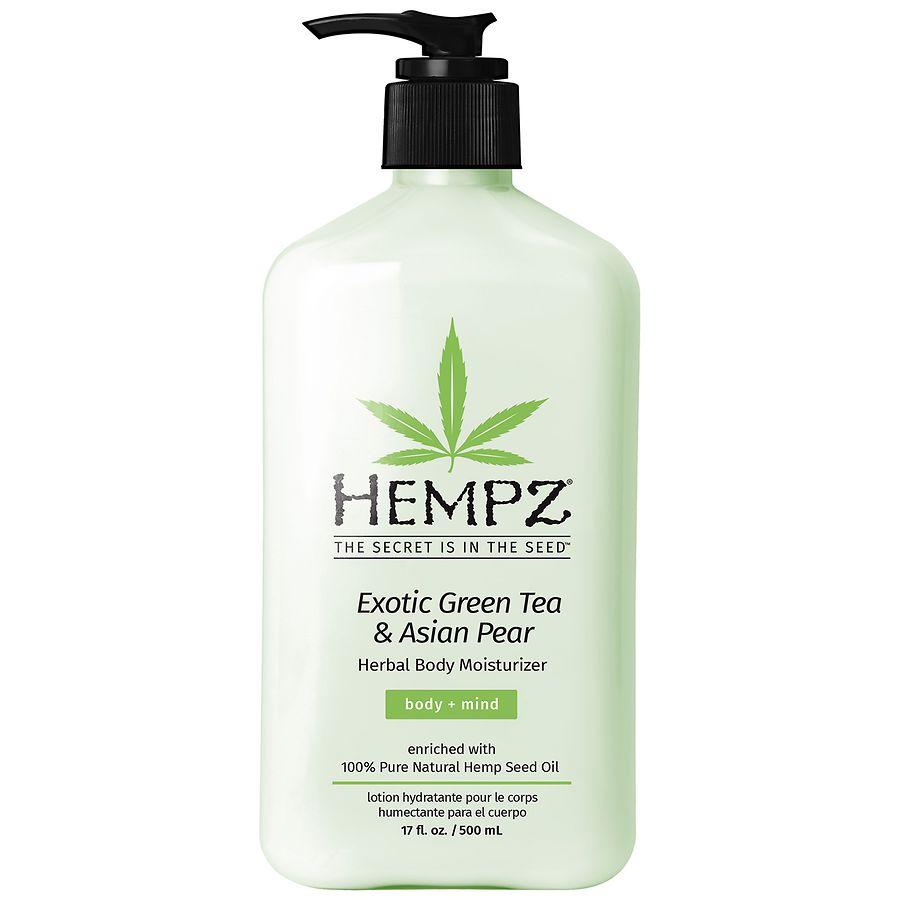 Hempz Herbal Body Moisturizer Green Tea & Asian Pear, 17