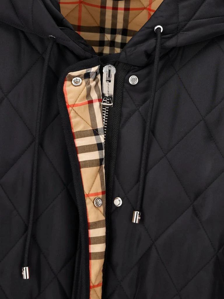 Burberry Burberry Quilted Hooded Drawstring Coat 4