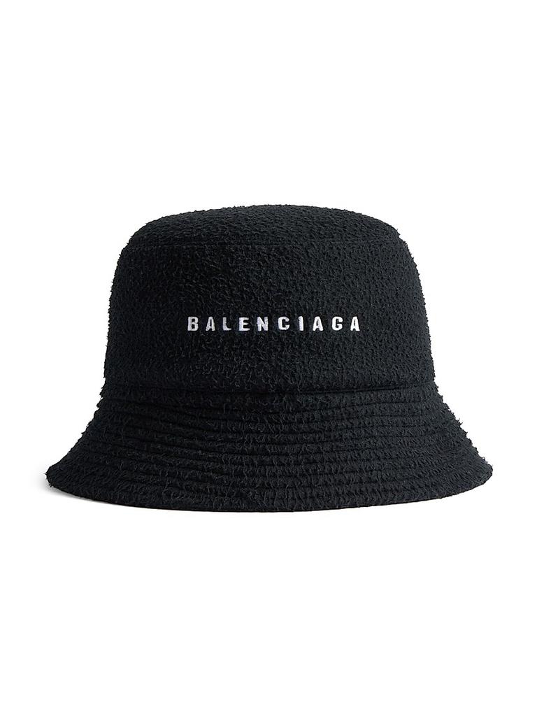 ハット BALENCIAGA BLACKLETTER SCRIPT HAT IN BLACK DELAVE Balenciaga BLACKLETTER SCRIPT HAT IN BLACK DELAVE - Hats