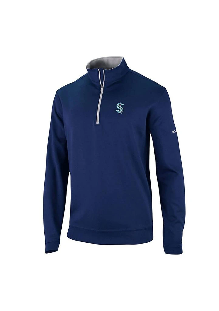 Columbia NHL Deep Sea Seattle Kraken Wickham Hills Omni-Wick Quarter-Zip Jacket 2