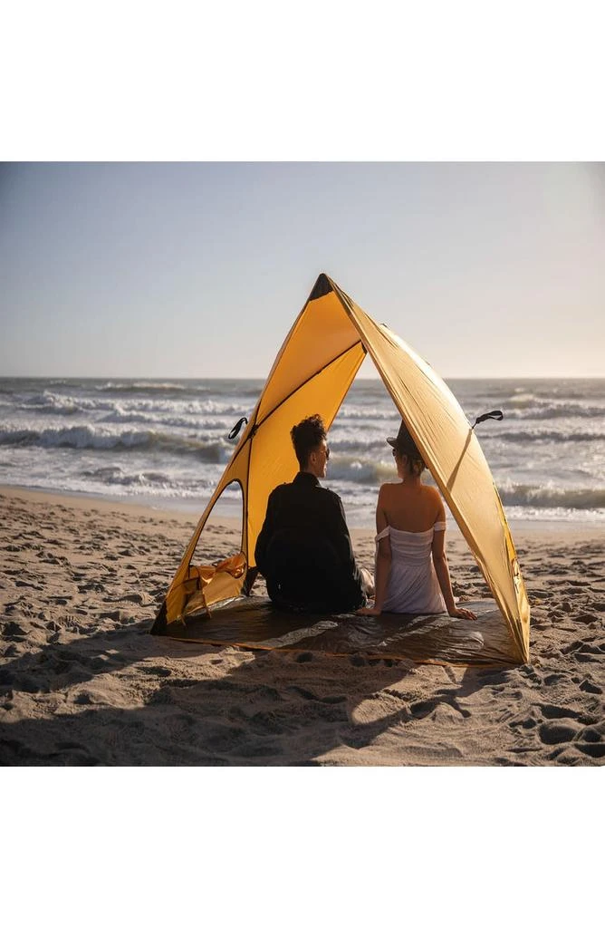 Picnic Time A-Shade Light Orange Portable Beach Tent 6