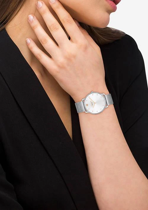 Coach Elliot Stainless Steel Mesh Bracelet Watch 4