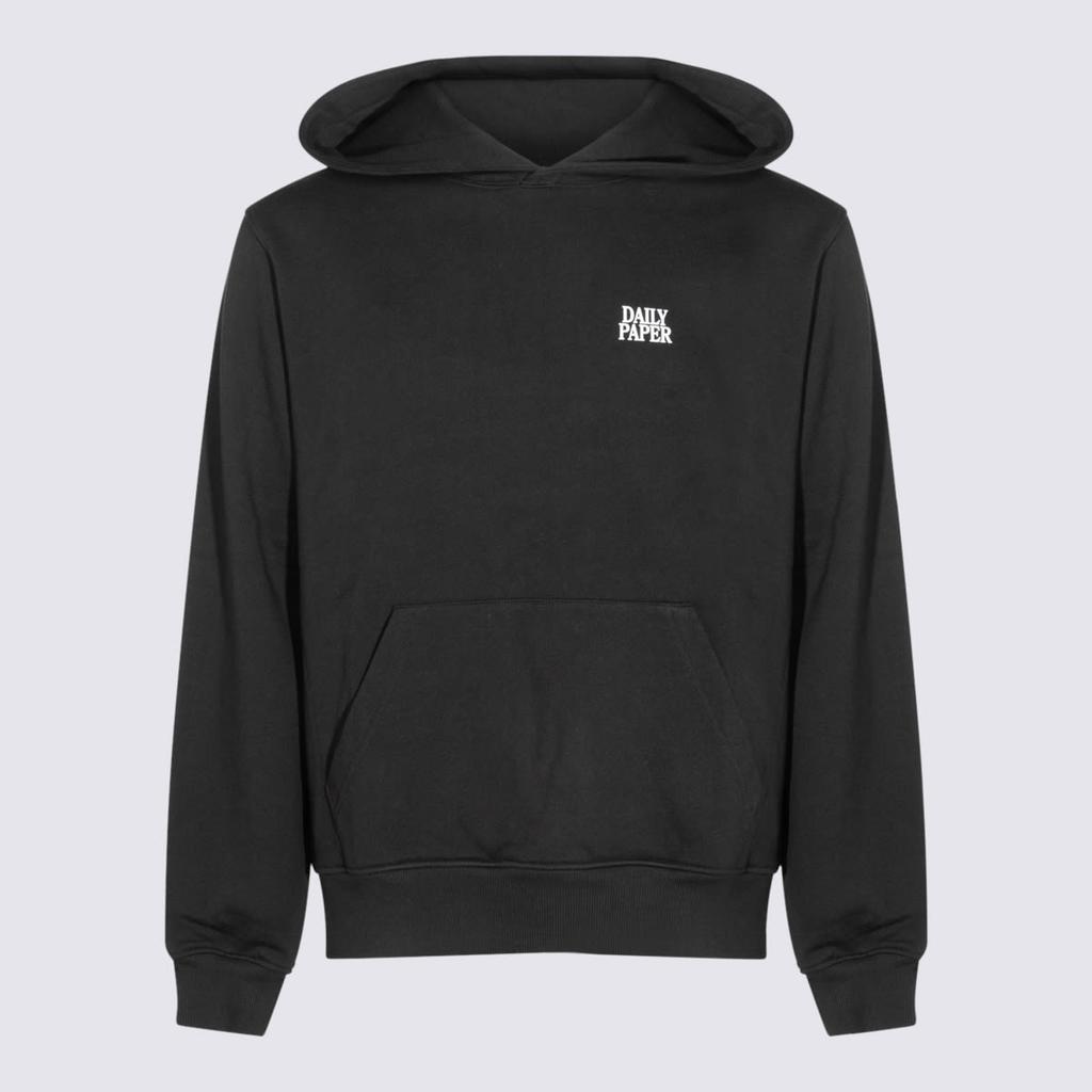 DAILY PAPER Black Cotton Sweatshirt