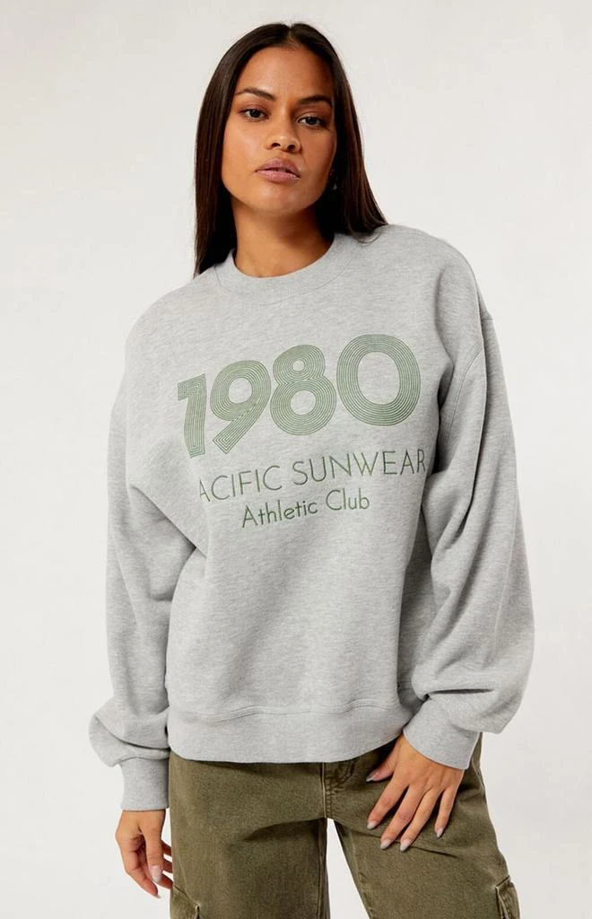 PacSun 1980 Pacific Sunwear Athletic Club Crew Neck Sweatshirt 2