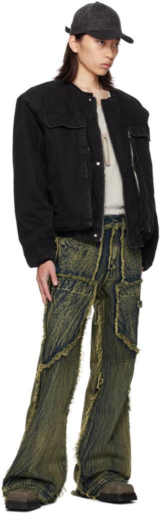 パンツ NO FAITH STUDIOS FLARED DENIM SUN FADED DUNE BAGGY DENIM – NO/FAITH STUDIOS