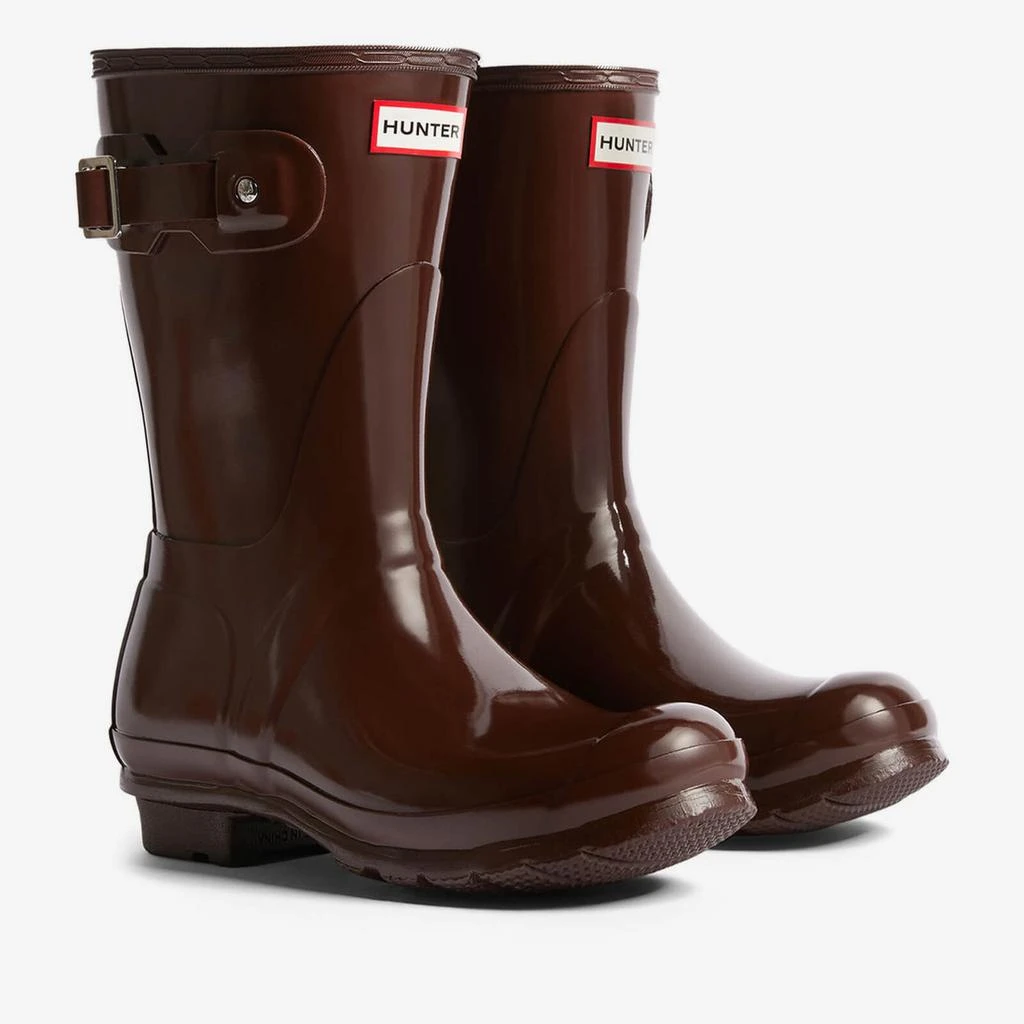Hunter Hunter Women's Original Short Gloss Rubber Wellies 2