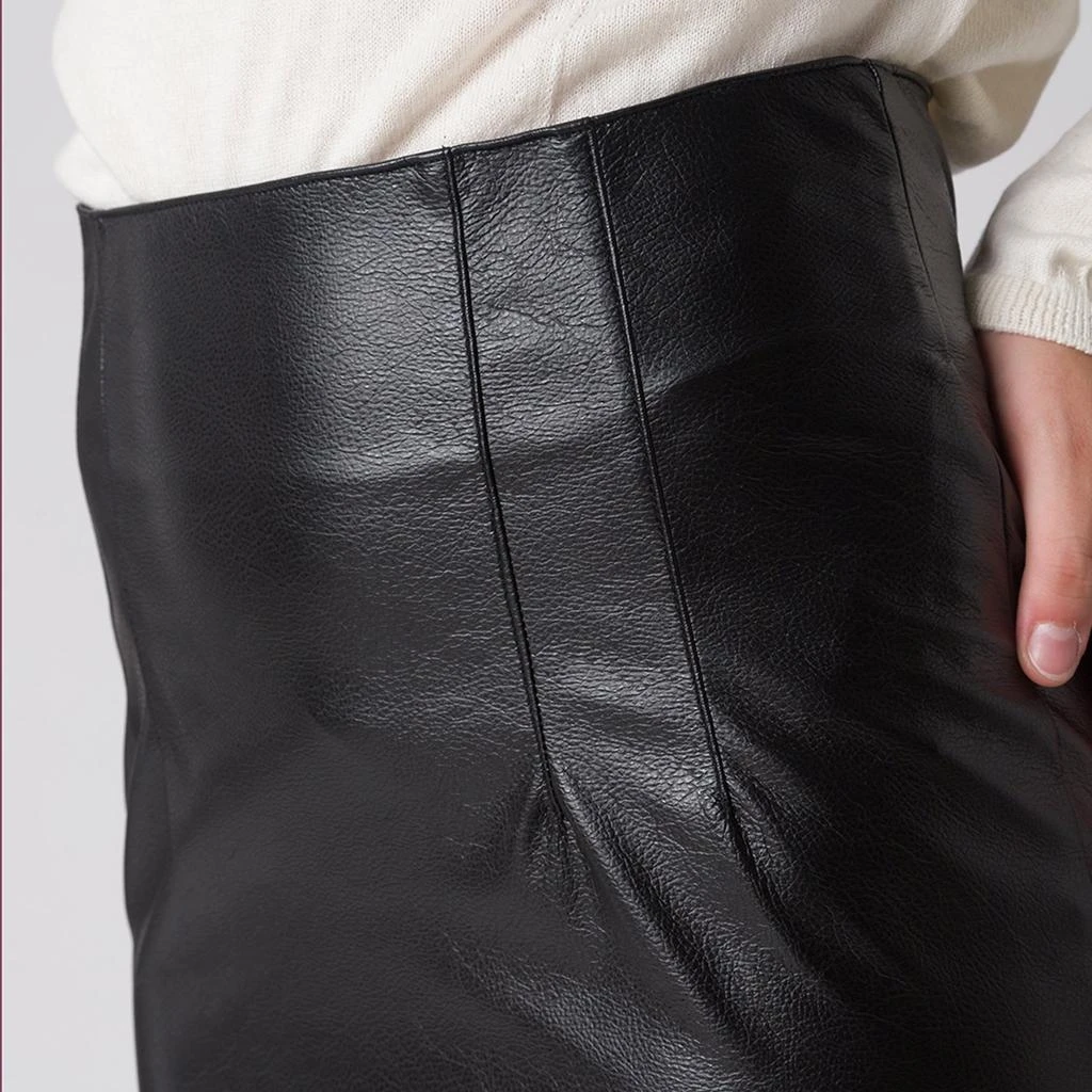 ATOS LOMBARDINI Atos Lombardini Faux Leather Mini Skirt 2