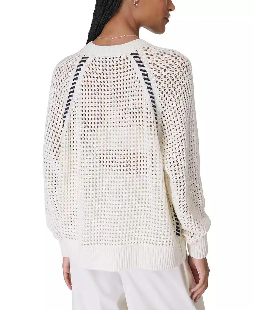 SWEATY BETTY Women's Tide's High Cotton Whipstitch Sweater 3