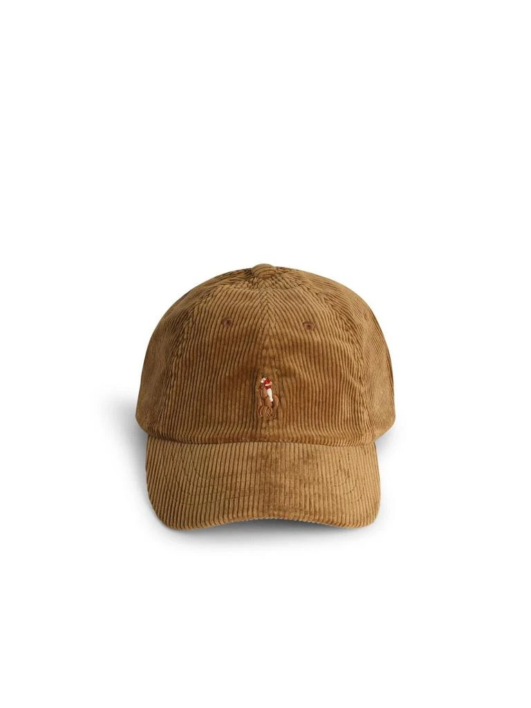 Ralph Lauren Polo Ralph Lauren Logo Embroidered Corduroy Cap 1