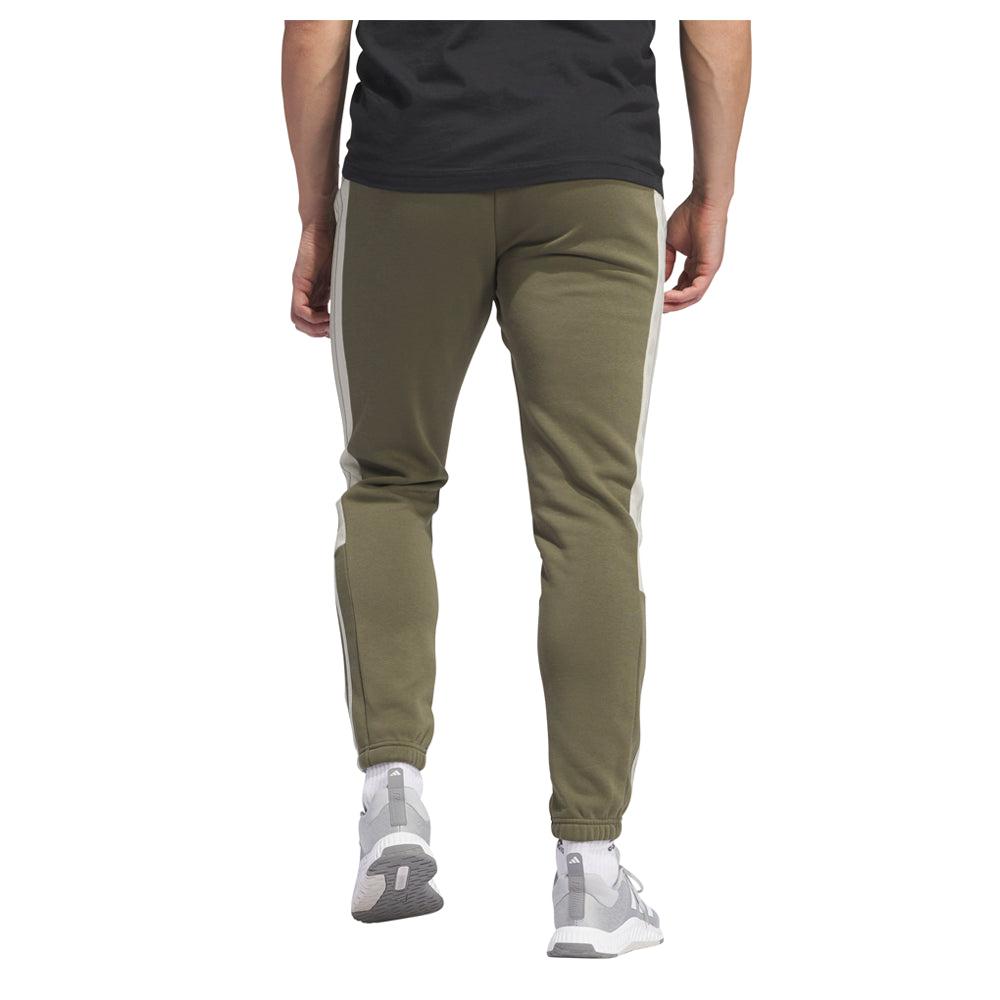 Adidas Essentials Striped Drawstring Joggers