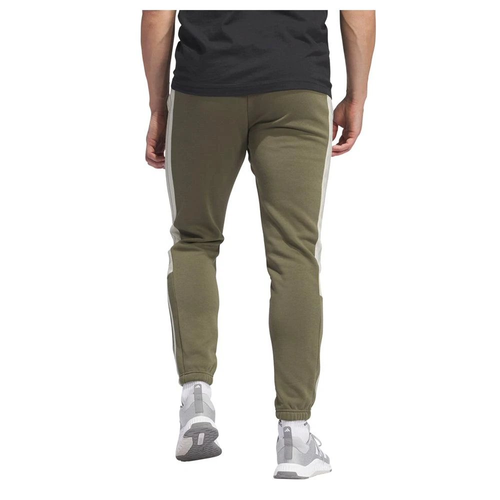 Adidas Essentials Striped Drawstring Joggers 2