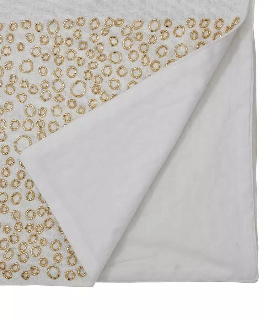 Saro Lifestyle Beaded Band Table Runner 2